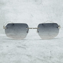 Carica l'immagine nel visualizzatore di Gallery, Metal Sunglasses 2022 Trending Product Shades Eyewear  Rimless Carter Designer Eye Protect  Gafas De Sol Hombre