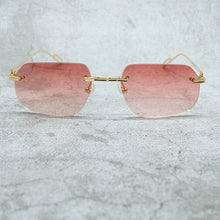 Carica l'immagine nel visualizzatore di Gallery, Metal Sunglasses 2022 Trending Product Shades Eyewear  Rimless Carter Designer Eye Protect  Gafas De Sol Hombre
