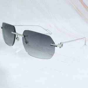 Metal Sunglasses Mens Carter Designer Sun Glasses Women Driving Shades Summer Cool Decoration Protect Rimless Sunglass
