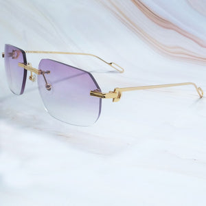 Metal Sunglasses Mens Carter Designer Sun Glasses Women Driving Shades Summer Cool Decoration Protect Rimless Sunglass