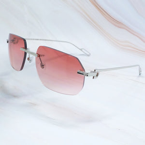 Metal Sunglasses Mens Carter Designer Sun Glasses Women Driving Shades Summer Cool Decoration Protect Rimless Sunglass