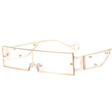 Load image into Gallery viewer, Metal Sunglasses Women Men Custom Shades Gasses Sun Fashion
