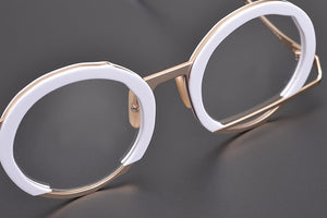 Metals Retro Optical Eyeglasses Hand Made Japan Men Myopia Prescription Glasses Frame Personality Women   Eyewear