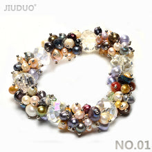 Load image into Gallery viewer, Meteor Colorful Pearl Bracelet for women Fashion Crystal Bracelets with ston Exclusive Designed Vibrant Jewellery