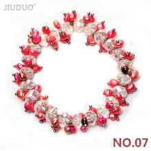 Load image into Gallery viewer, Meteor Colorful Pearl Bracelet for women Fashion Crystal Bracelets with ston Exclusive Designed Vibrant Jewellery