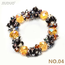 Load image into Gallery viewer, Meteor Colorful Pearl Bracelet for women Fashion Crystal Bracelets with ston Exclusive Designed Vibrant Jewellery