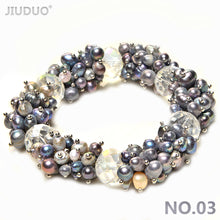 Load image into Gallery viewer, Meteor Colorful Pearl Bracelet for women Fashion Crystal Bracelets with ston Exclusive Designed Vibrant Jewellery