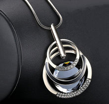 Load image into Gallery viewer, Collier Femme Long Necklaces &amp; Pendants for Women Round Statement Necklace Maxi Colar Chain Fashion Jewelry 2017 Bijoux