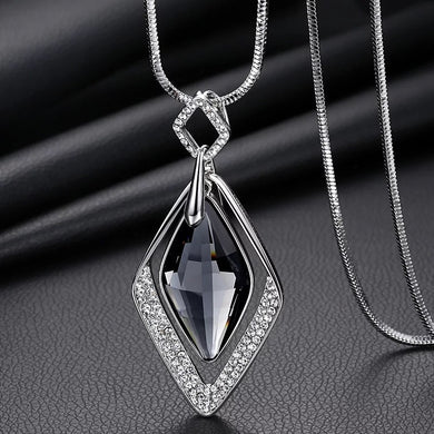 Long Necklaces & Pendants for Women Collier Femme Geometric Statement Colar Maxi Fashion Crystal Jewelry Bijoux 2018
