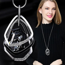 Load image into Gallery viewer, Long Necklaces &amp; Pendants for Women Collier Femme Geometric Statement Colar Maxi Fashion Crystal Jewelry Bijoux 2018