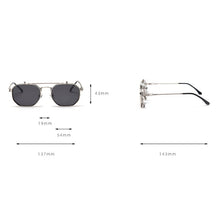 Load image into Gallery viewer, Mimiyou-gafas de sol polarizadas con forma de polígono, lentes de sol unisex, Estilo Vintage Punk, UV400