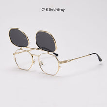 Load image into Gallery viewer, Mimiyou-gafas de sol polarizadas con forma de polígono, lentes de sol unisex, Estilo Vintage Punk, UV400