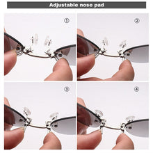 Load image into Gallery viewer, Mini Vintage Round Men Sun Glasses Clip On Nose Sunglasses Matrix Morpheus Movie Sunglasses
