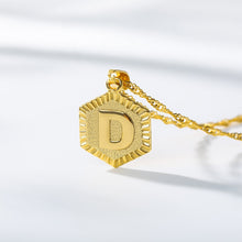 Load image into Gallery viewer, Minimalism Initial Letter Necklaces For Women Boho Jewellery Stainless Steel Alphabet Pendant Necklaces Best Friend Gifts Bff