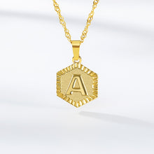 Load image into Gallery viewer, Minimalism Initial Letter Necklaces For Women Boho Jewellery Stainless Steel Alphabet Pendant Necklaces Best Friend Gifts Bff
