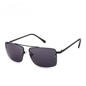 Minimalist Style Box Men's Sunglasses Metal Frameless Driving Sunglasses Men Factory Direct