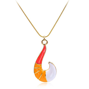 Miraculous Ladybug Necklace Rena Alya Fox Tail Shape Pendant Necklaces For Women Men Cospl Anime Jewelry Costume Accessories