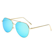 Carica l'immagine nel visualizzatore di Gallery, Occhiali da sole a specchio per le donne 2023 Occhiali retrò Occhiali da sole da donna Punti metallici Polit Occhiali da sole Lunette femme oculos UV400