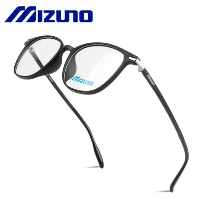Mizuno Men's Spectacle Sports Stylish Round Optical Glasses Women Medical Prescription Myopia Eyeglasses Lenses Eyewear Frame