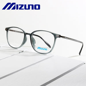 Mizuno Men's Spectacle Sports Stylish Round Optical Glasses Women Medical Prescription Myopia Eyeglasses Lenses Eyewear Frame