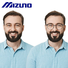 Load image into Gallery viewer, Mizuno Men&#39;s Spectacle Sports Stylish Round Optical Glasses Women Medical Prescription Myopia Eyeglasses Lenses Eyewear Frame