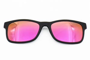 Model No TJ003 single clipping TAC polarized rectangle sunglasses lenses for myopia hyperopia eyeglasses extra clip on sunlens