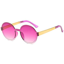 Load image into Gallery viewer, Montura gafas 2023 mujer gafas De sol De gran tamaño sol redondo gafas De tonos gafas Vintage Retro gafas De sol
