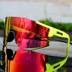 Motorcycle Cycling Goggles Men TR90 Sport Bicycle Eyewear Riding Bike Sunglasses Woman UV400 Driver Fishing Glasses 3 Lens