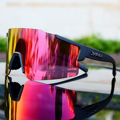 Motorcycle Cycling Goggles Men TR90 Sport Bicycle Eyewear Riding Bike Sunglasses Woman UV400 Driver Fishing Glasses 3 Lens