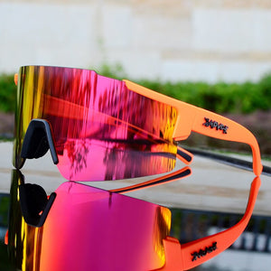 Motorcycle Cycling Goggles Men TR90 Sport Bicycle Eyewear Riding Bike Sunglasses Woman UV400 Driver Fishing Glasses 3 Lens