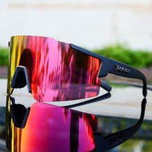 Load image into Gallery viewer, Motorcycle Cycling Goggles Men TR90 Sport Bicycle Eyewear Riding Bike Sunglasses Woman UV400 Driver Fishing Glasses 3 Lens