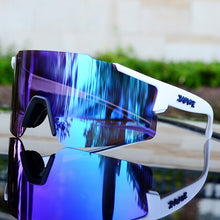 Load image into Gallery viewer, Motorcycle Cycling Goggles Men TR90 Sport Bicycle Eyewear Riding Bike Sunglasses Woman UV400 Driver Fishing Glasses 3 Lens