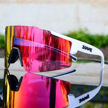 Load image into Gallery viewer, Motorcycle Cycling Goggles Men TR90 Sport Bicycle Eyewear Riding Bike Sunglasses Woman UV400 Driver Fishing Glasses 3 Lens
