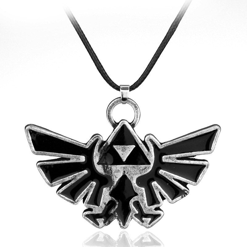 Movie The Legend of Zelda Necklace antique silver alloy jewelry men and women Cospl Pendant accessories