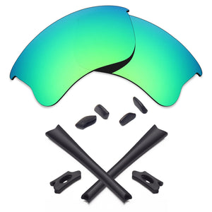 Mryok Anti-Scratch POLARIZED Replacement Lenses for Oakley Flak Jacket XLJ Sunglasses Lens-Multiple Options