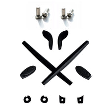 Carica l'immagine nel visualizzatore di Gallery, Mryok Replacement Rubber Kit Ear Socks &amp; Nose Pads and 4 Pieces Installation Screws for-Oakley Juliet X-Metal-Multiple Options