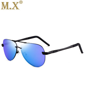 Mx 2023 Brand Pilot Sunglasses Polarized Men's Sunglasses Frameless Outdoor Sunglasses Men Driving Glasses