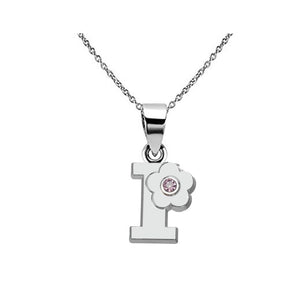 Collana con nome per ragazze con gioielli in alfabeto, regalo in lega amichevole con lettera inglese ABCDEFGHIJKLMN Pendenti con capitale 