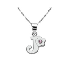 Carica l&#39;immagine nel visualizzatore di Gallery, Collana con nome per ragazze con gioielli in alfabeto, regalo in lega amichevole con lettera inglese ABCDEFGHIJKLMN Pendenti con capitale 