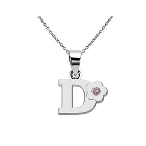 Collana con nome per ragazze con gioielli in alfabeto, regalo in lega amichevole con lettera inglese ABCDEFGHIJKLMN Pendenti con capitale 