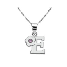 Carica l&#39;immagine nel visualizzatore di Gallery, Collana con nome per ragazze con gioielli in alfabeto, regalo in lega amichevole con lettera inglese ABCDEFGHIJKLMN Pendenti con capitale 