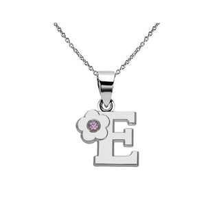 Collana con nome per ragazze con gioielli in alfabeto, regalo in lega amichevole con lettera inglese ABCDEFGHIJKLMN Pendenti con capitale 
