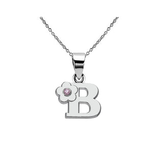 Collana con nome per ragazze con gioielli in alfabeto, regalo in lega amichevole con lettera inglese ABCDEFGHIJKLMN Pendenti con capitale 