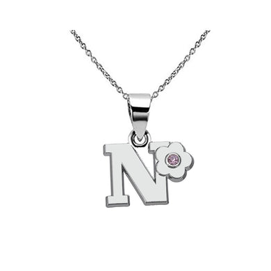 Collana con lettere con nome personalizzato Le lettere dalla N alla Z possono scegliere personalizzate per collane con pendenti con ciondoli regalo carino per donne e bambini 