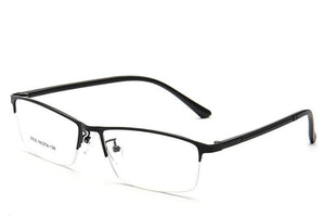 Myopia Glasses Frame Steel Plate Half-rim Glasses-computer Eyeglasses Frames Frame Eyewear Male