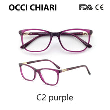 Load image into Gallery viewer, Myopia Glasses Frame Women Blue light blocking Glasses Vintage Computer Eyewear Diamond Optical Eyeglasses oculos OCCI CHIARI
