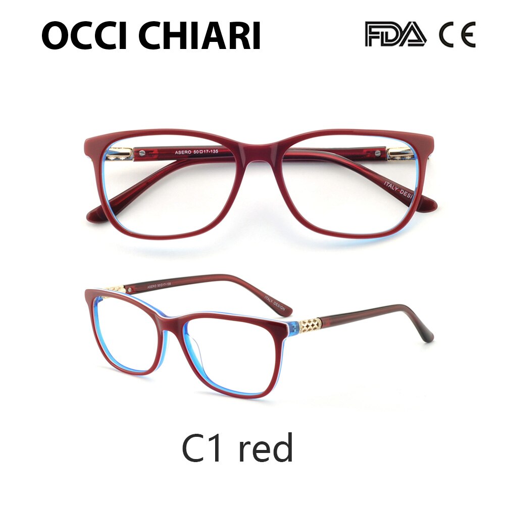 Myopia Glasses Frame Women Blue light blocking Glasses Vintage Computer Eyewear Diamond Optical Eyeglasses oculos OCCI CHIARI