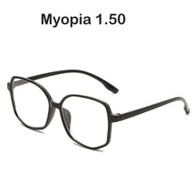 Load image into Gallery viewer, Myopia Glasses with Degree Finished Myopic Glasses 0 -1.0 -1.5 -2.0 -2.5 -3.0 -4.0 Anti Blue Optical Eyeglasses Frame