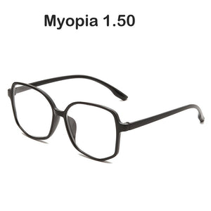 Myopia Glasses with Degree Finished Myopic Glasses 0 -1.0 -1.5 -2.0 -2.5 -3.0 -4.0 Anti Blue Optical Eyeglasses Frame