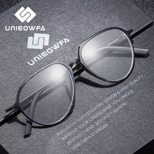 Load image into Gallery viewer, Myopia Optical Computer Glasses Frame Men Anti Blue Light Prescription Eyeglasses Frame Eyewear Korea Aviation TR90 Spectacles